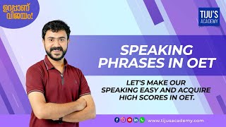 Master OET Speaking Essential Phrases amp Tips [upl. by Gibeon488]