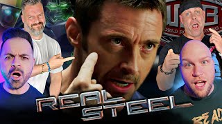 First time watching REAL STEEL movie reaction [upl. by Leamiba492]