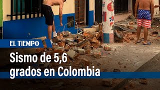 Así reportó Citytv el temblor de este viernes en Colombia  El Tiempo [upl. by Flss]