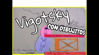 Vigotsky Teoría del andamiaje  Socioconstructivismo  Aprendizaje Mediado ConDibujitos [upl. by Tewfik864]