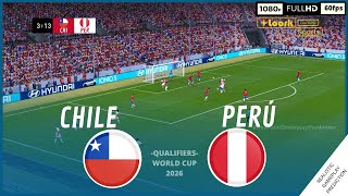 CHILE vs PERÚ  Eliminatorias Mundial 2026 • Simulación amp Predicción [upl. by Valencia]