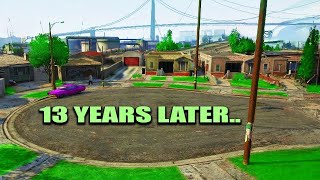 WTF Happened to Grove Street in GTA 5 [upl. by Llertnahs]