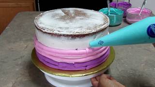 DECORACION CON TRES COLORES  CON CHANTILLY [upl. by Yrram]