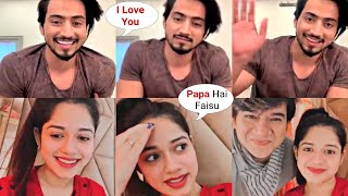 Faisu And Jannat Zubair LIVE Video Today  MR Faiisu  Jannat Zubaiir Rahmani  New Song  TikTok [upl. by Mahan960]