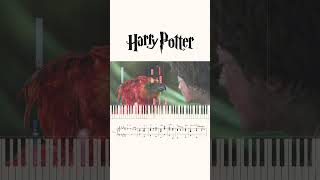 Harry Potter  Fawkes the Phoenix Piano Tutorial  Sheet Music [upl. by Accebber]