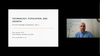 Technology Population and Growth The Key Questions The Economy Unit 2 Video 1 [upl. by Leirej]