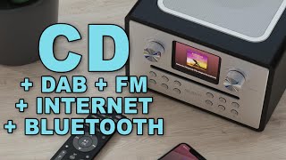 Majority Homerton 2 Smart Internet Radio with DAB amp CD Player Review [upl. by Helban513]