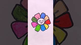 Beautiful Flower 🌻 Drawing Ideas 💡 for Kids flowers kidsvideokidsvideo [upl. by Yrol890]