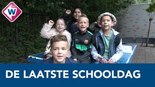 Laatste schooldag Hoop dat het in september weer normaal is  OMROEP WEST [upl. by Holub]