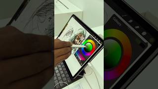 Watch me create stunning digital art from start to finish ✨️ digitalart procreate art shorts [upl. by Annaiuq]