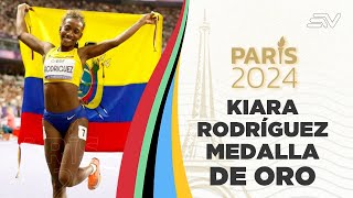 Kiara Rodríguez gana medalla de oro en los 100 metros planos en los Juegos Paralímpicos  Estadio [upl. by Ytissac]