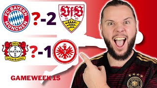 Bundesliga Gameweek 15 Predictions amp Betting Tips  Bayern Munich vs Stuttgart [upl. by Gilbertine]