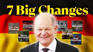 7 Important Changes in Germany in 2024 [upl. by Ahsennod]