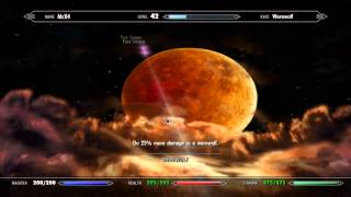 Skyrim ModsquotBloodmoon Rising Werewolf Perk and Ability Overhaul By Sirxonquot Episode 12 [upl. by Novick]