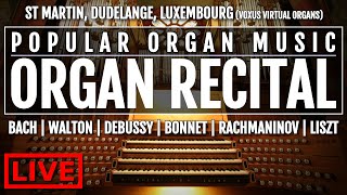 🎵 Popular ORGAN MUSIC on the EPIC organ of DUDELANGE  Voxus Organs [upl. by Anjanette882]