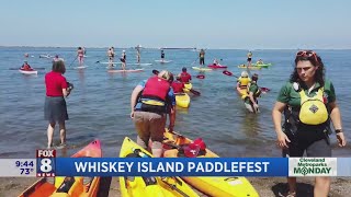 Whiskey Island Paddlefest returns to Cleveland Metroparks [upl. by Rubbico631]