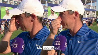 Rory McIlroy gets emotional talking about Seve Ballesteros after matching his 6 Race to Dubai titles [upl. by Lilac]