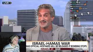 IsraelHamas War Piers Morgan vs Bassem Youssef  xQc Reacts [upl. by Maiocco]