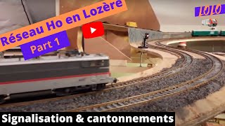 Train electrique  Signalisation et cantonnements [upl. by Levina]