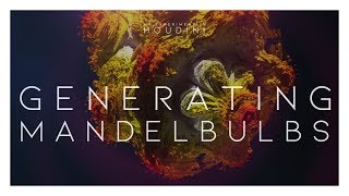 How to Create Mandelbulbs  Houdini SideFX [upl. by Netsew368]