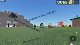 Roblox fling things and people manhunt [upl. by Hnao]