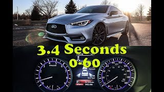 INFINITI Q60  060 34 seconds or less [upl. by Meier]