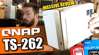 QNAP TS262 NAS Review  Next Gen Home NAS [upl. by Onitnatsnoc]