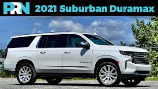 God Like Fuel Efficiency  2021 Chevrolet Suburban Premier Full Tour amp Review [upl. by Yentruok]