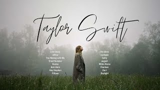 Taylor Swift  NO AD Playlist Taylors Version folklore OG [upl. by Naloc]