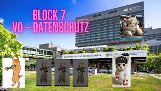 Block 7 VO  Datenschutz [upl. by Leahcimnhoj]