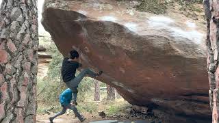 Albarracin Bouldering  Techos  Orion 8AV11 [upl. by Mic]