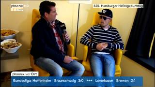 Hamburger Hafengeburtstag Jan Delay im Interview am 10052014 [upl. by Ria]