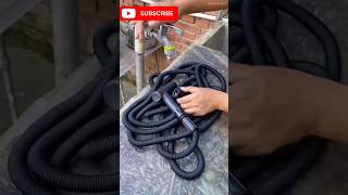 magic hose pipe 😮😱 hose pipeexpandable pipe  pipe expandable shorts viral trending gadgets [upl. by Donnelly200]