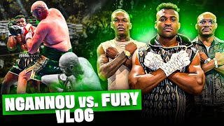 Israel amp Kamaru Travel to Saudi Arabia to Watch Francis Ngannou Shock The World [upl. by Eudocia652]