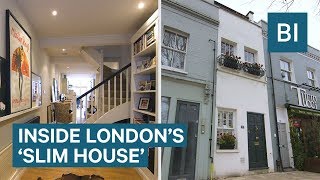 Inside Londons Slim House That Is 7 Feet Wide And Costs £1m [upl. by Etnod]