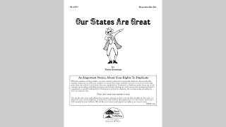 Our States Are Great  Singles Reproducible Kit [upl. by Flo]