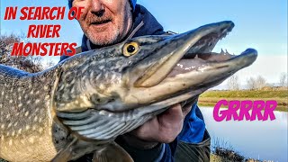 In search of river monsters  Pike fishing UK [upl. by Dahs]