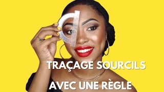 Le secret pour des sourcils parfaits  la méthode infaillible avec une règle [upl. by Prescott]