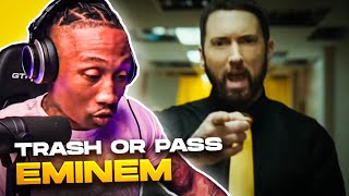 TRASH or PASS Eminem  Doomsday Part 2  REACTION [upl. by Birkner]