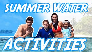 Fun Water Activities for Kids  Summer Water Fun [upl. by Aicnatsnoc344]