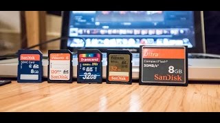 SD Memory Card Speed Tests Nikon D810 Test Camera [upl. by Dede]