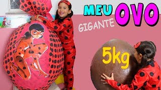 ABRINDO OVO GIGANTE DA LADYBUG DE 5Kg COM SURPRESAS [upl. by Poppy572]