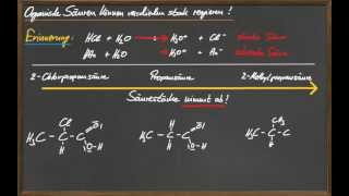 10 Unterschiedliche Stärke der Carbonsäuren  IEffekt [upl. by Erodoeht]