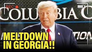 Trump NUKES HIMSELF in DISASTER Georgia Presser [upl. by Shepherd]