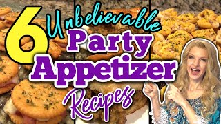 ⭐NEW⭐ Amazing PARTY APPETIZER RECIPES You Will Make Again amp Again  Easy HOLIDAY PARTY APPETIZERS [upl. by Eulalia]