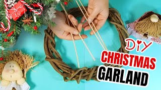 DIY Christmas Crafts  DIY Christmas Garlands  DIY Christmas Garland Decor [upl. by Florance950]