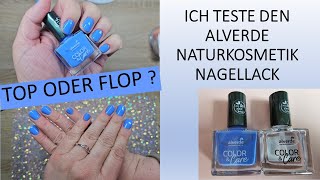 Ich Teste den Alverde Naturkosmetik Nagellack  Top oder Flop ⁉️dm new nailpolish [upl. by Aneetsirk]