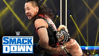 Rey Mysterio vs Shinsuke Nakamura – Gauntlet Match Part 2 SmackDown Jan 8 2021 [upl. by Sauls]