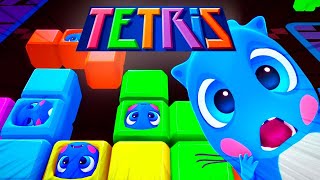 TETRIS a cappella 🟨 Kid beat Tetris video game ⭐️ Funny parody of Tetris theme song by The Moonies [upl. by Hilliard233]