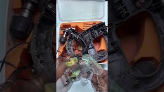 Old Model Cordless Hammer Drill Battery and Motor replacement tamilgear23 machine repair [upl. by Hennebery]